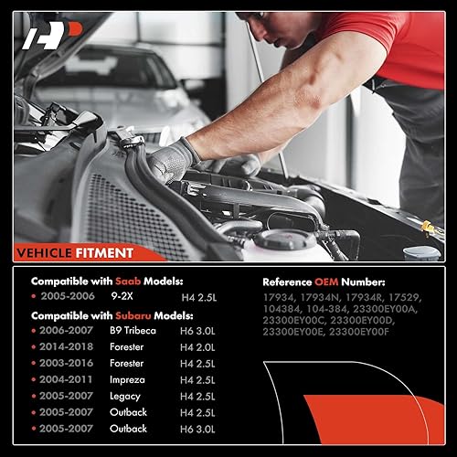 Miniatura 3 de A-Premium Motor de arranque compatible con Nissan 370Z 09-19, INFINITI Q50 14-19, G25 11-12, QX50 14 16-17, Q60 14-19, G37 08-13, QX70 14-17, Q70
