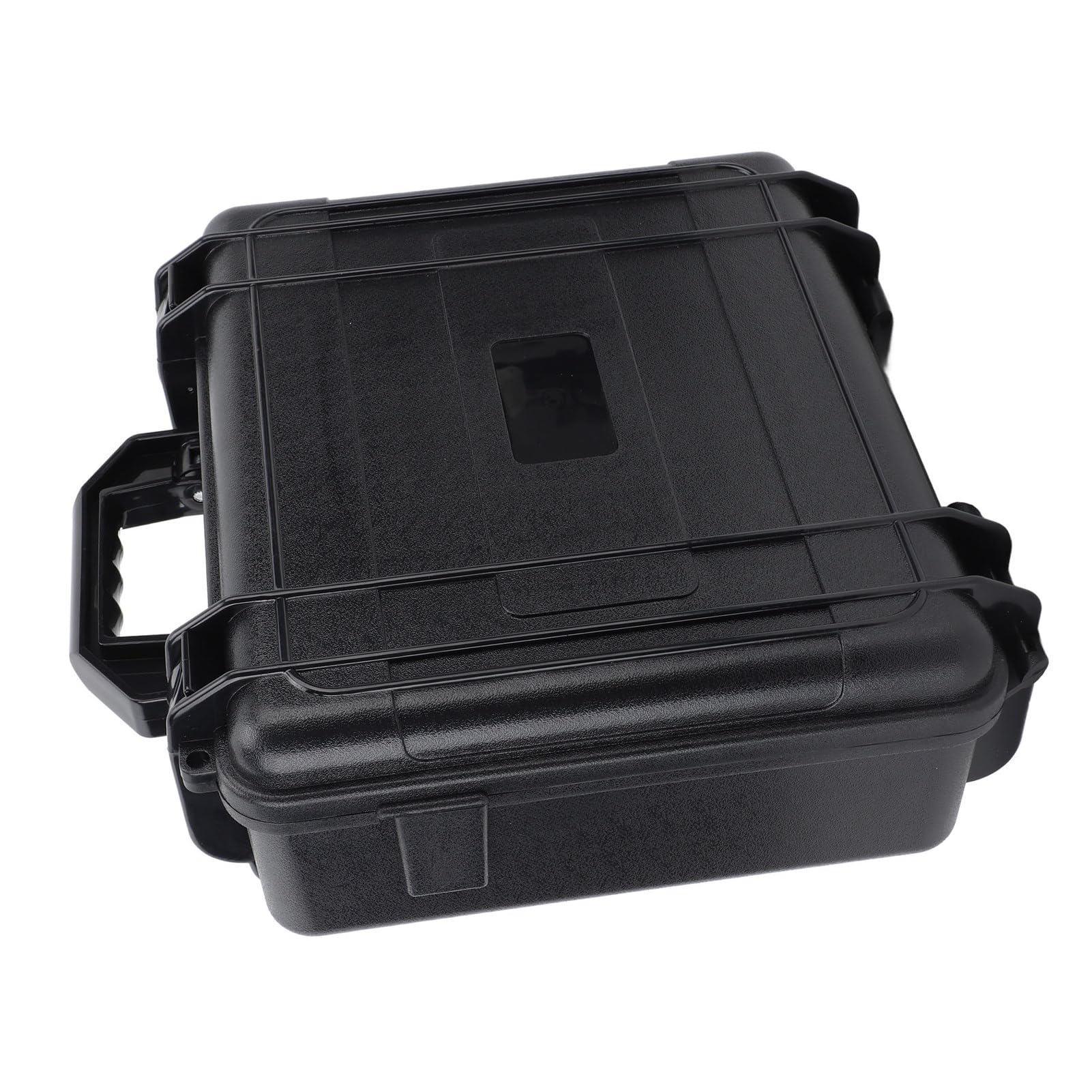 Cocoarm Custodia Protettiva, Custodia Impermeabile in Plastica Addensata con Imbottitura in Schiuma 340 X 313 X 125 Mm Maniglia con Chiusura a Scatto per Riporre il Metal Detector in Viaggio e per