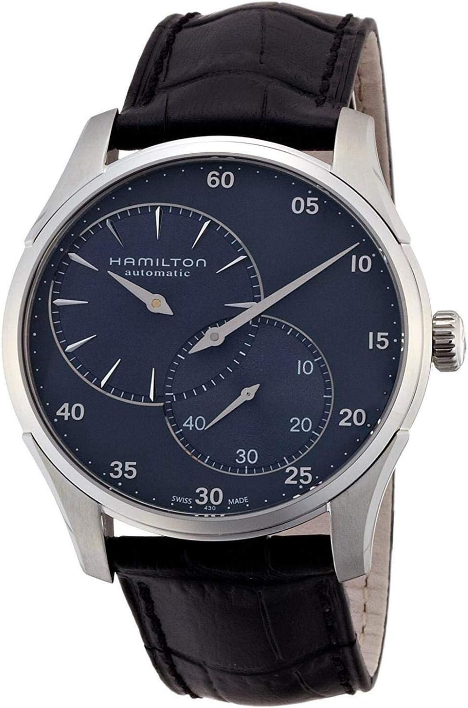 Hamilton Jazzmaster Regulator Automatic Blue Dial Mens Watch H42615743