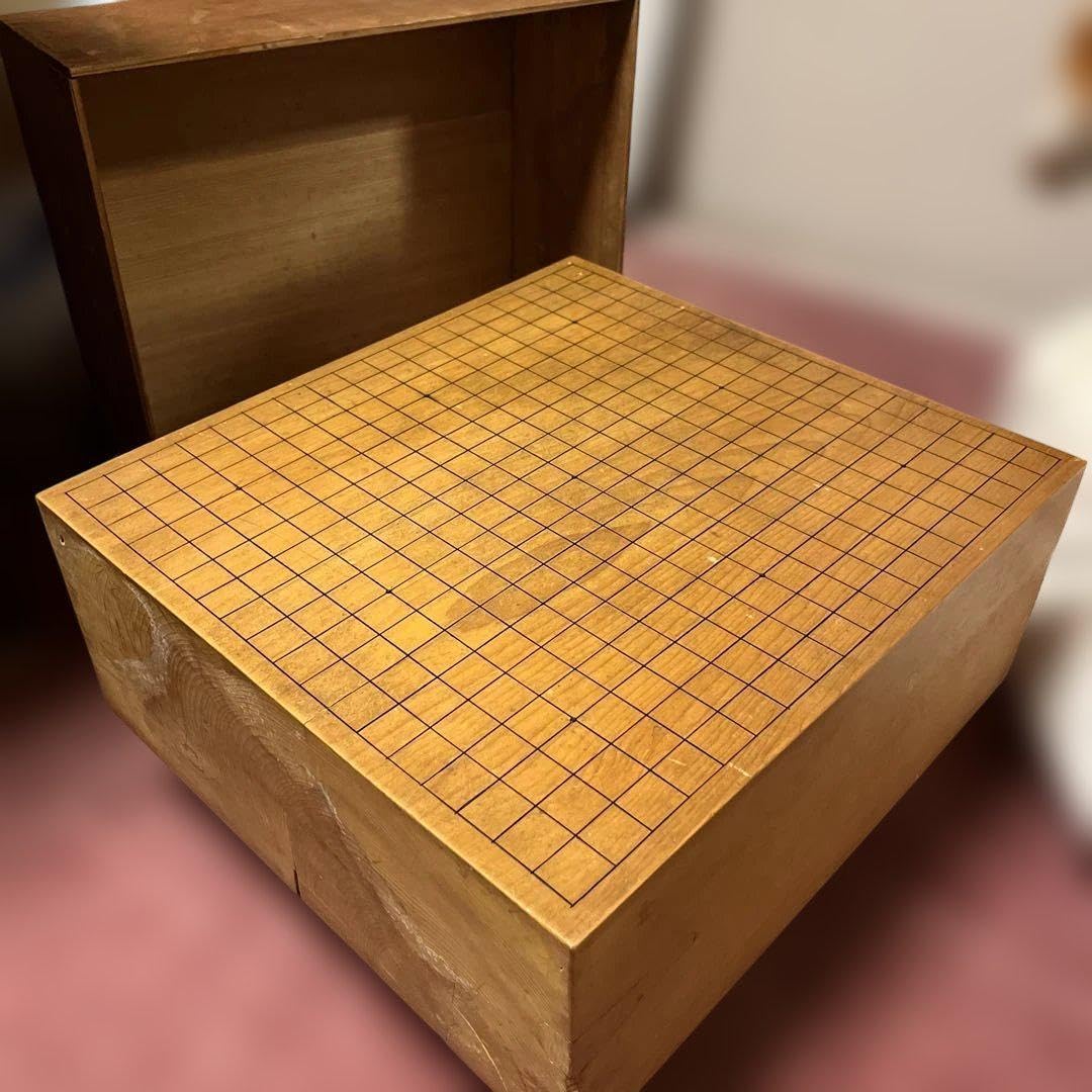 ほんかや　囲碁盤　本榧　足付き　ふた付き ほんかや 囲碁盤 本榧 足付き ふた付き 本榧足付碁盤