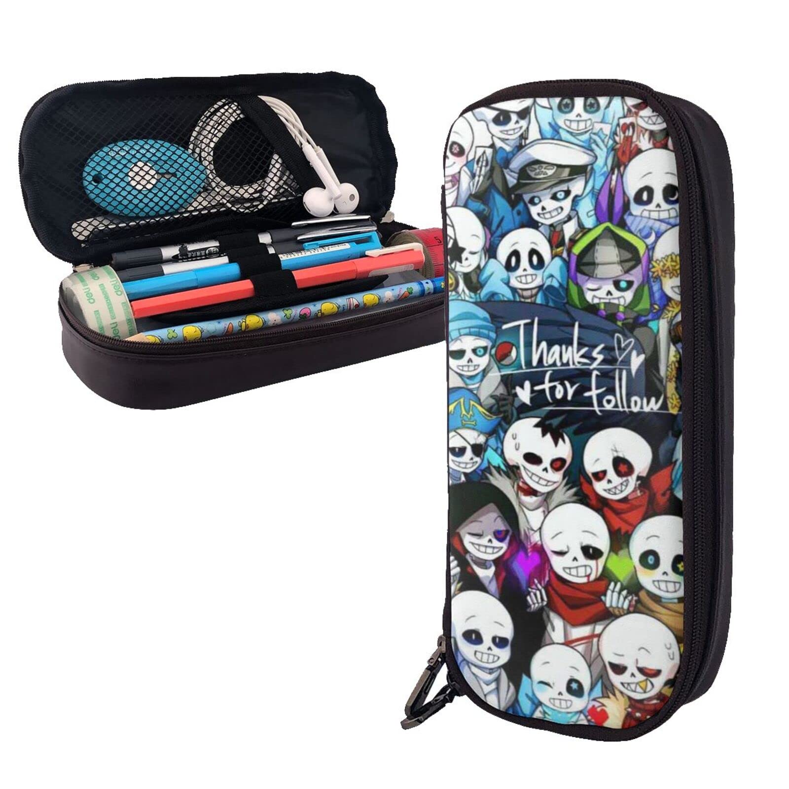 Amazon.co.jp: Undertale アンダーテール 本革 筆箱, ペンケース 人気
