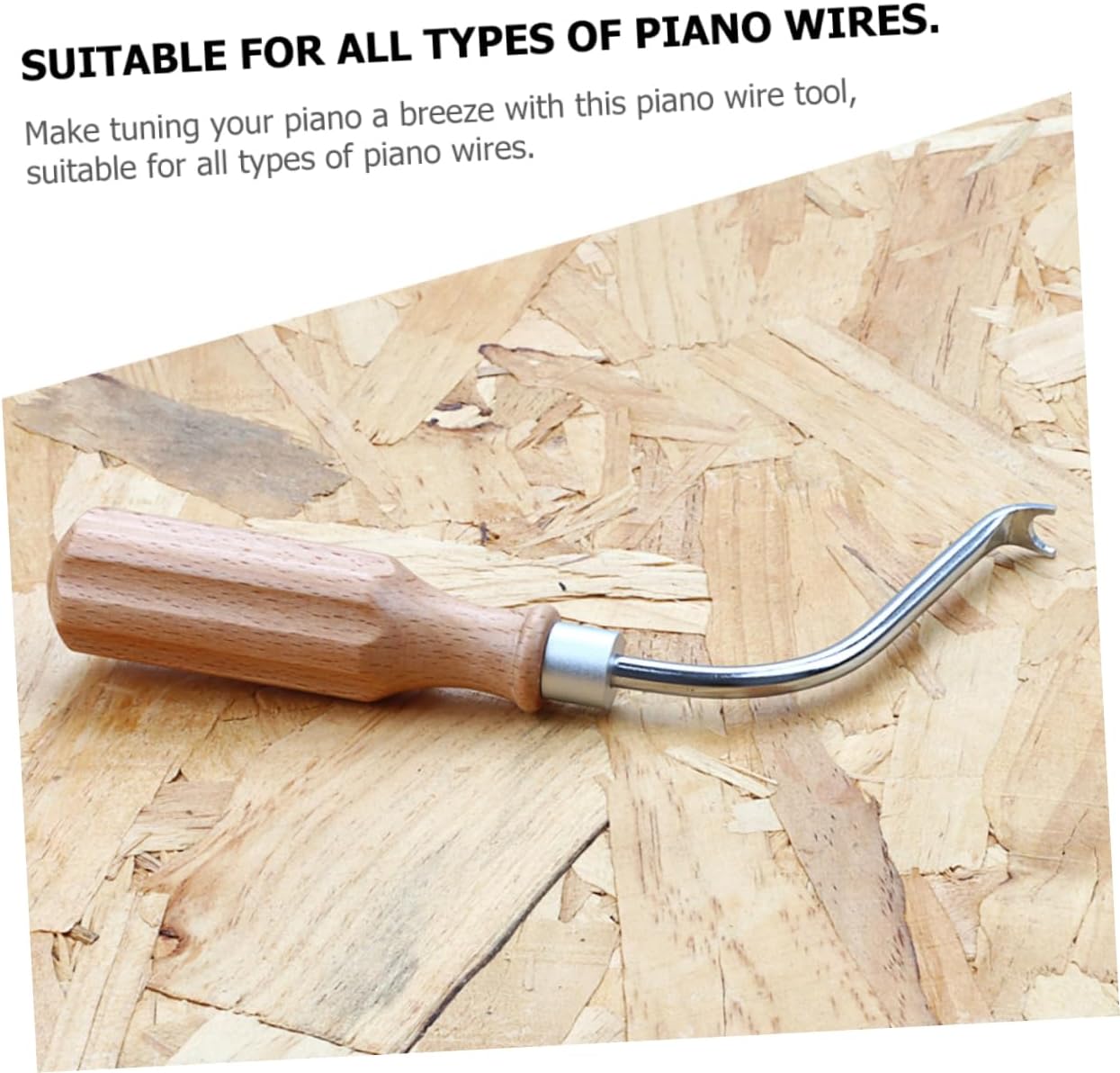 Piano Tuning Hook D82 Handheld Wrench for Pianist image 3