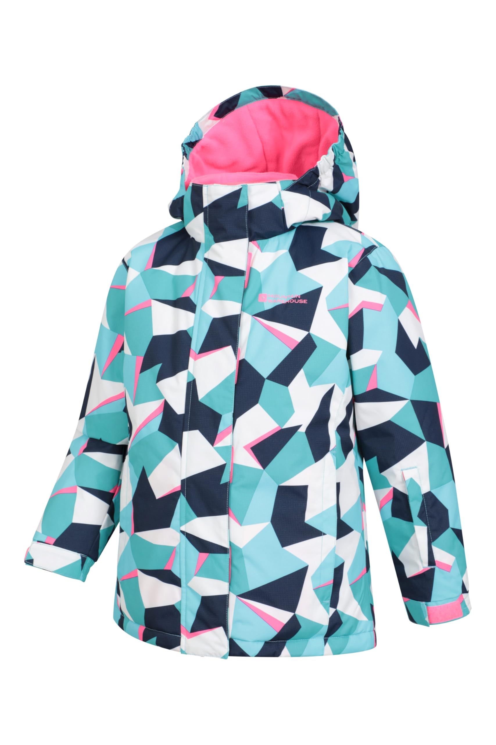 Mountain Warehouse Conjunto de esquí con Chaqueta y Pantalones para niños - A Prueba de Nieve, Bolsillos Delanteros, Forro Polar y faldón paranieves - para Snowboard, Invierno