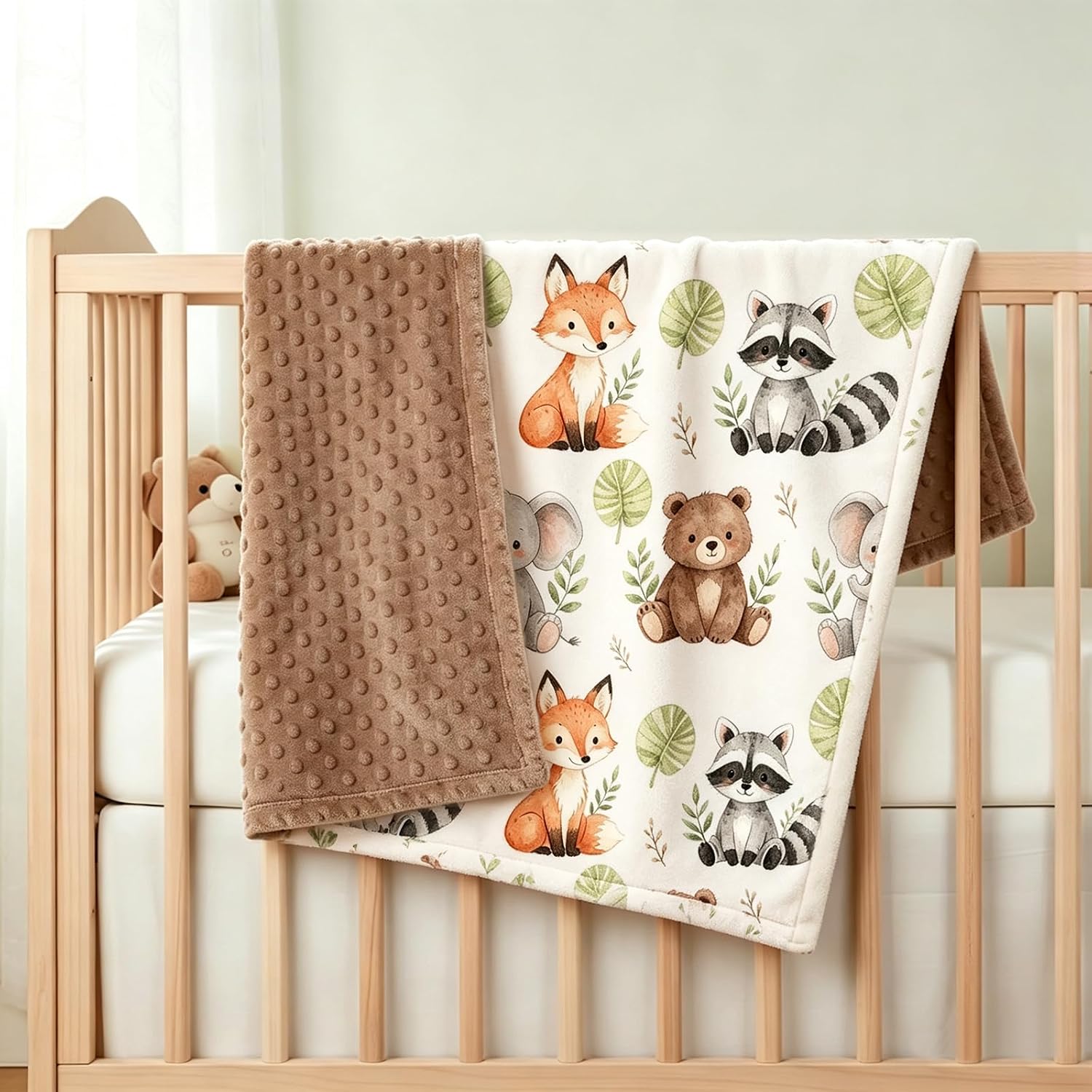 Baby Blanket Essentials for Newborn Baby Girl Boy Gifts Stuff Nursery Decor image 4