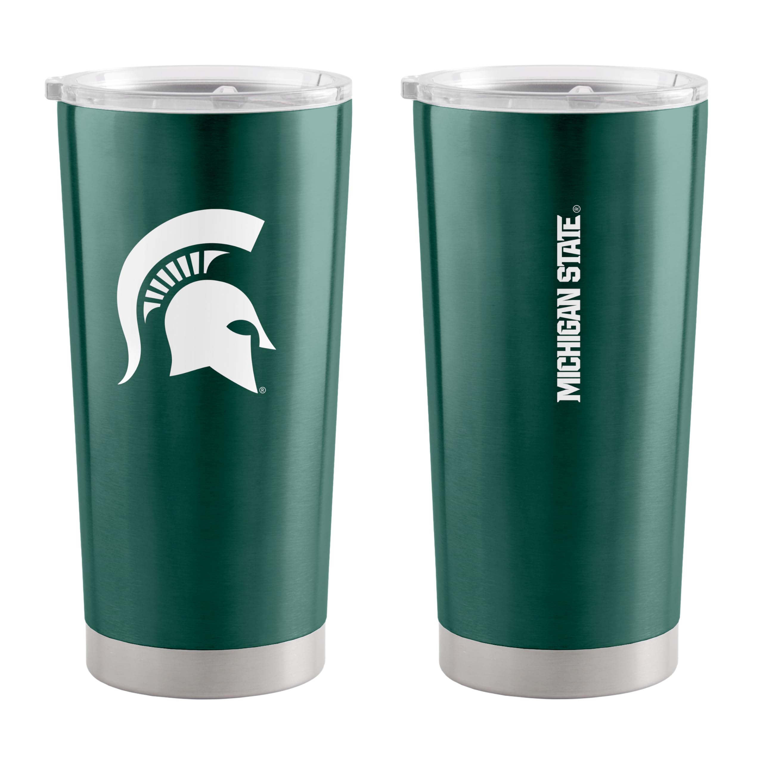 Logo Brands 20 oz Powder Coat Tumbler- Insulated Tumbler with Lid for Water, Iced Tea or Coffee, Smoothie and More
