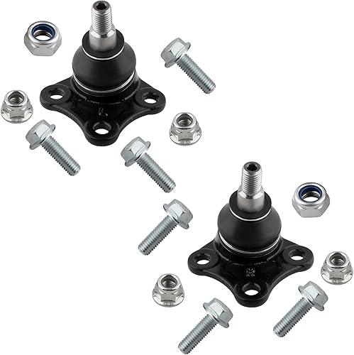 2 unids suspensión delantera inferior rótula izquierda conductor y pasajero derecho apto para Volkswagen Beetle 1998-2010, para golf 1999-2006, para