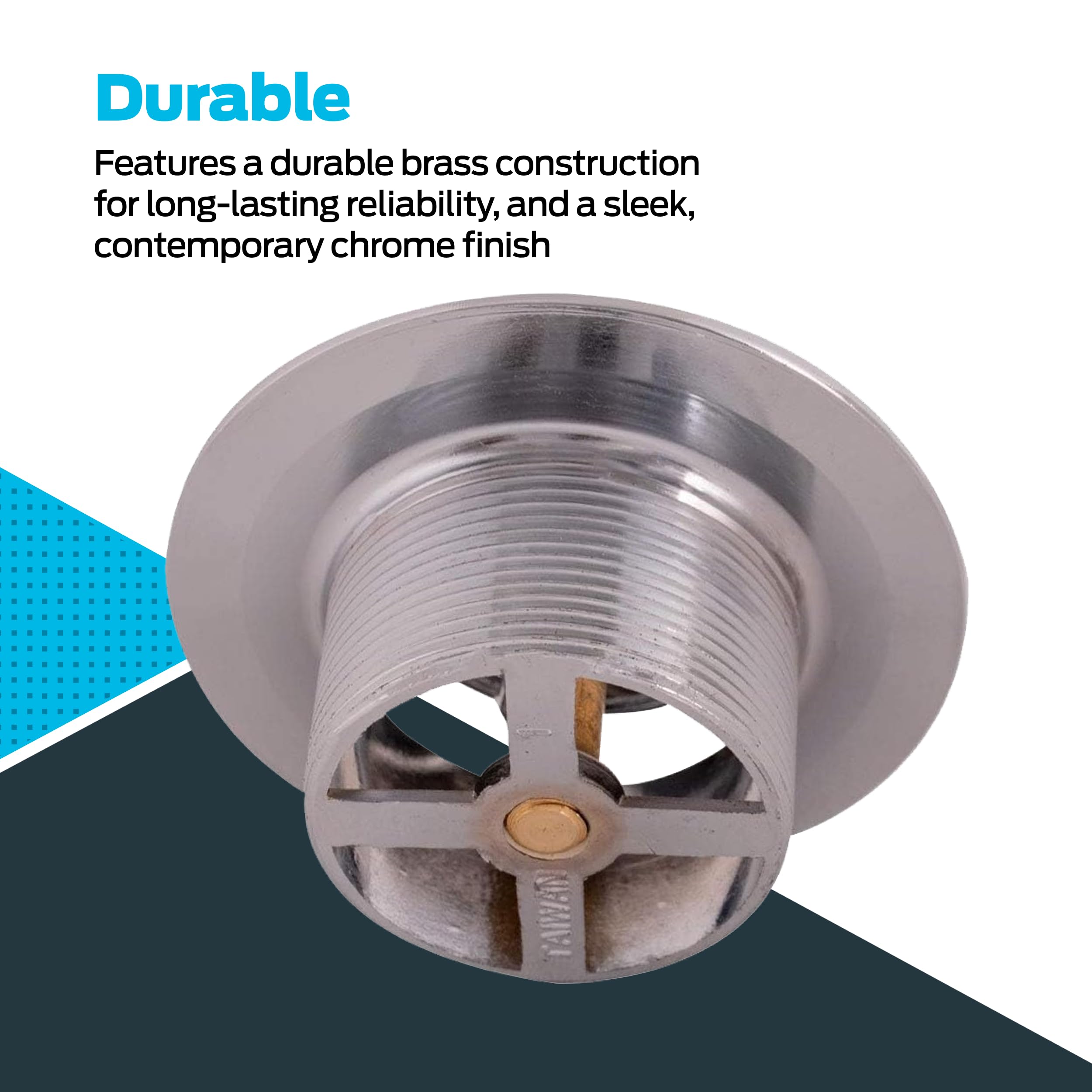 Amazon.com: EZ-FLO Lift-n-Turn Bath Drain Assembly Kit, 1-3/8 in