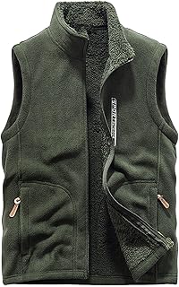 フリース ベスト メンズ 冬 ノースリーブジャケット ジップアップ 立ち襟 ベスト ポーラーフリース 暖かい 裏ボア 羽織り 裏起毛 防寒対策 防風防寒 アウトドア 大きいサイズ 無地 ゴルフ 登山 防寒 カジュアル 春 秋 冬