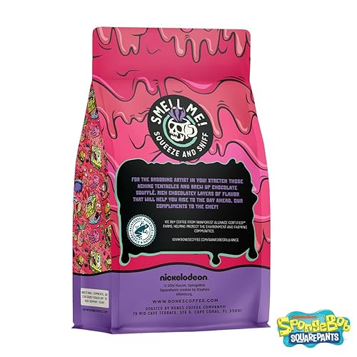 Miniatura 209 de Bones Coffee Company - Granos de café molido French Vanilla, café arábico de tostado medio y baja acidez, café gourmet, 355 gr