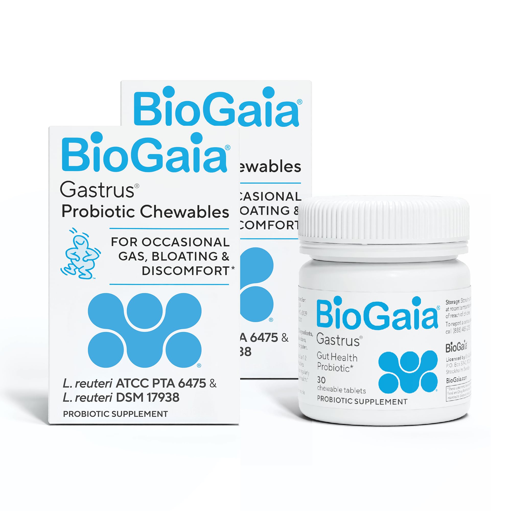BioGaia Gastrus L reuteri Probiotic | 35 Years of Clinical Gut Research