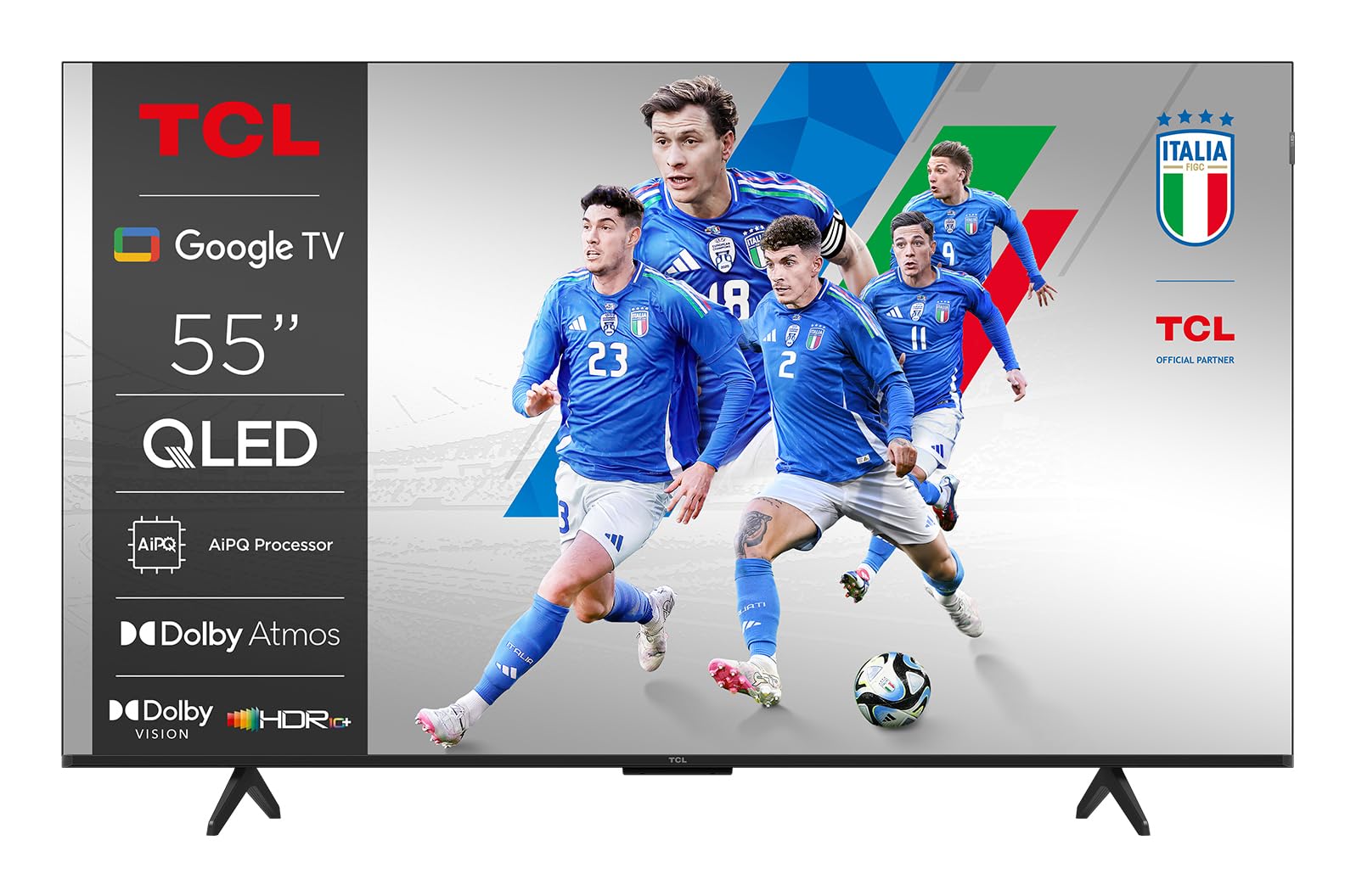 TCL TV LED 4K QLED 55P79K 138 cm Google TV