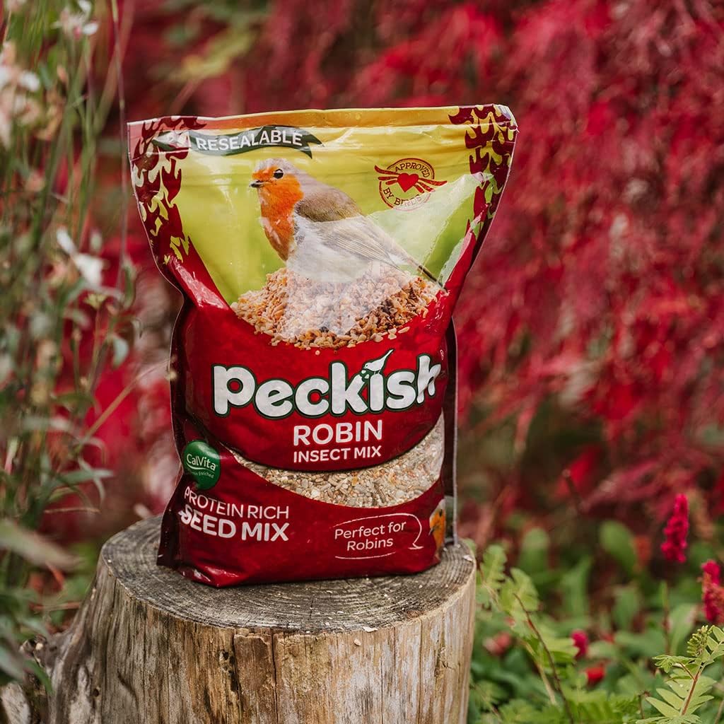 Peckish Robin Bird Seed And Insect Mix