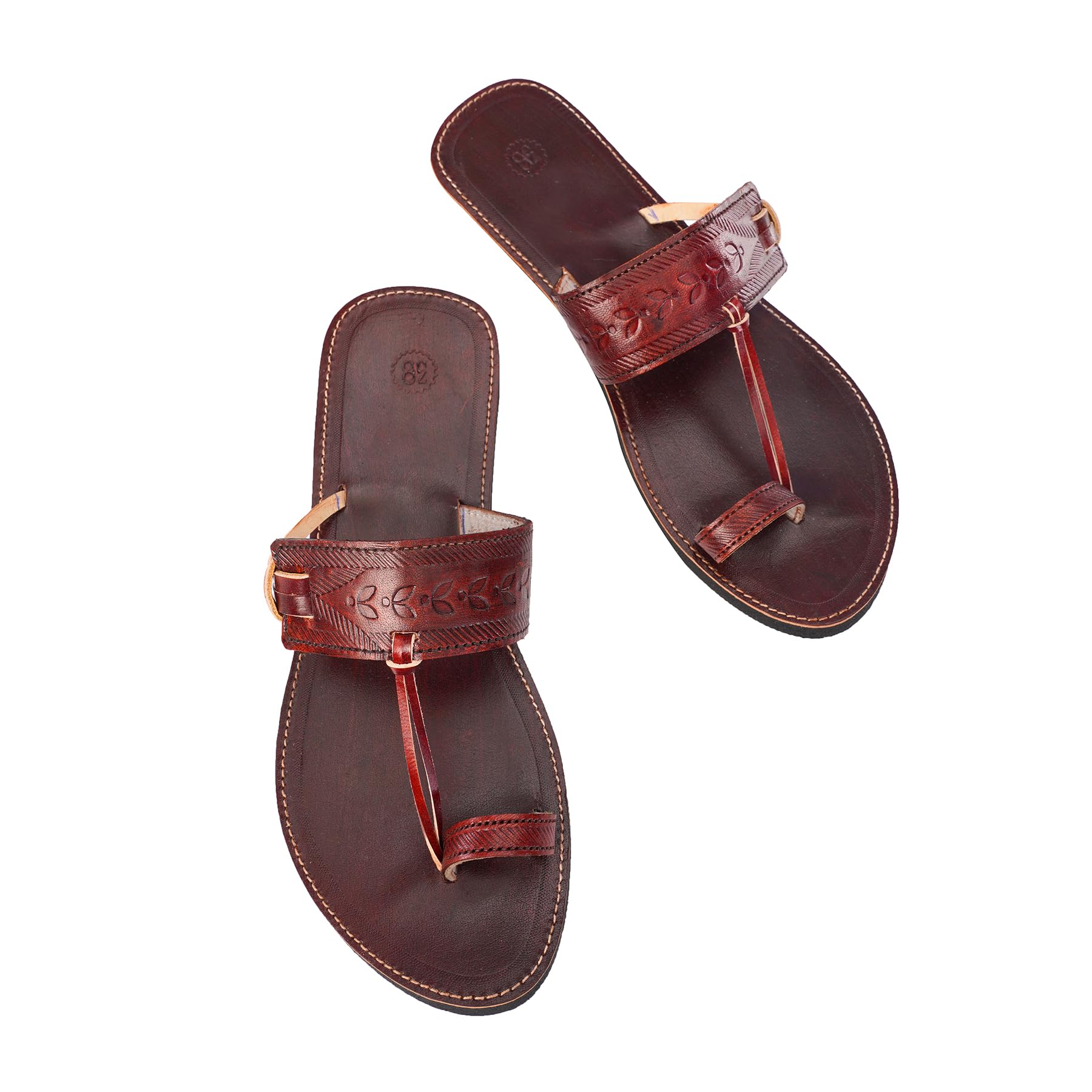 Women's Handmade Genuine Leather Kolhapuri Chappals-picture-28