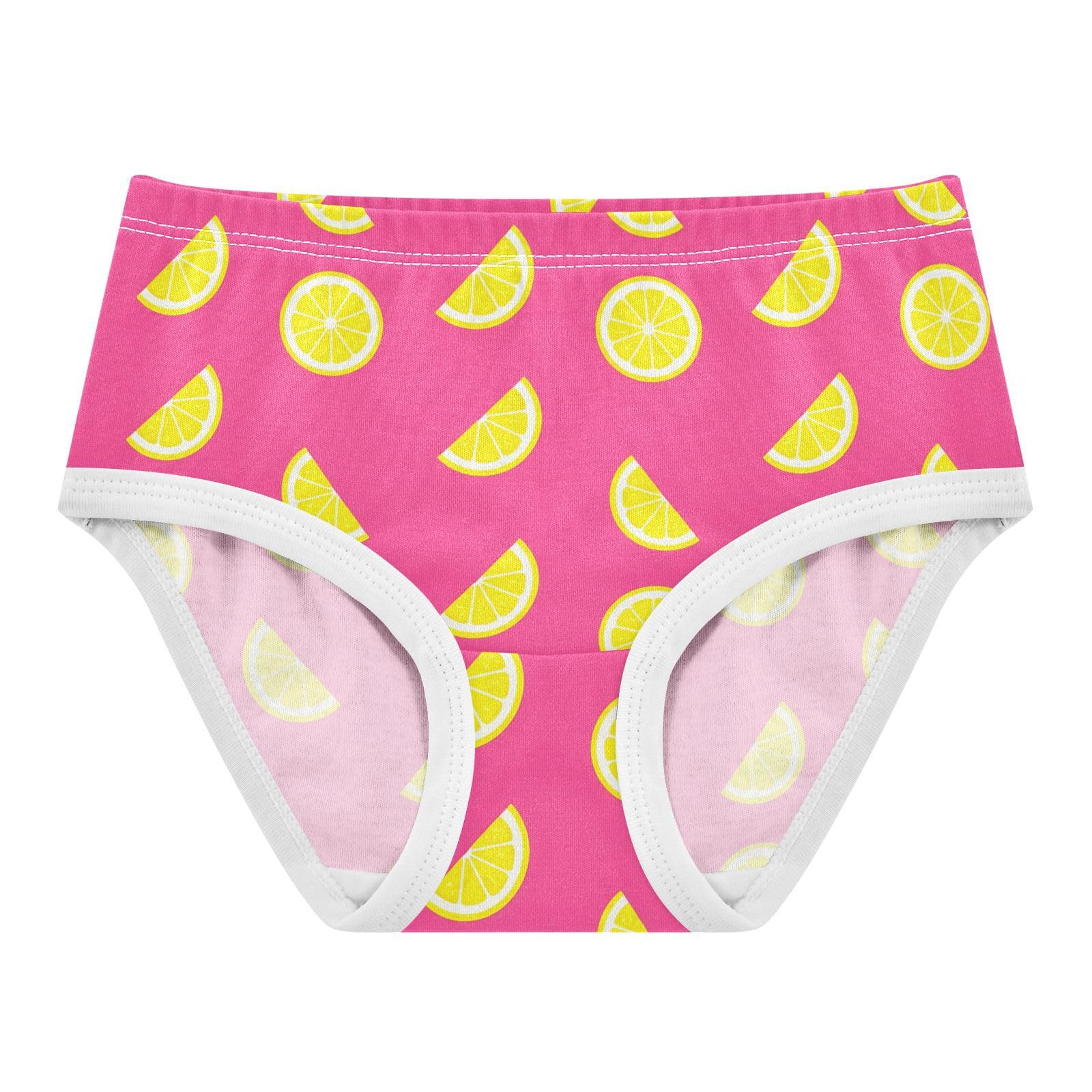 Lemon Pink Toddler Girlss Underwear 2T 2301876