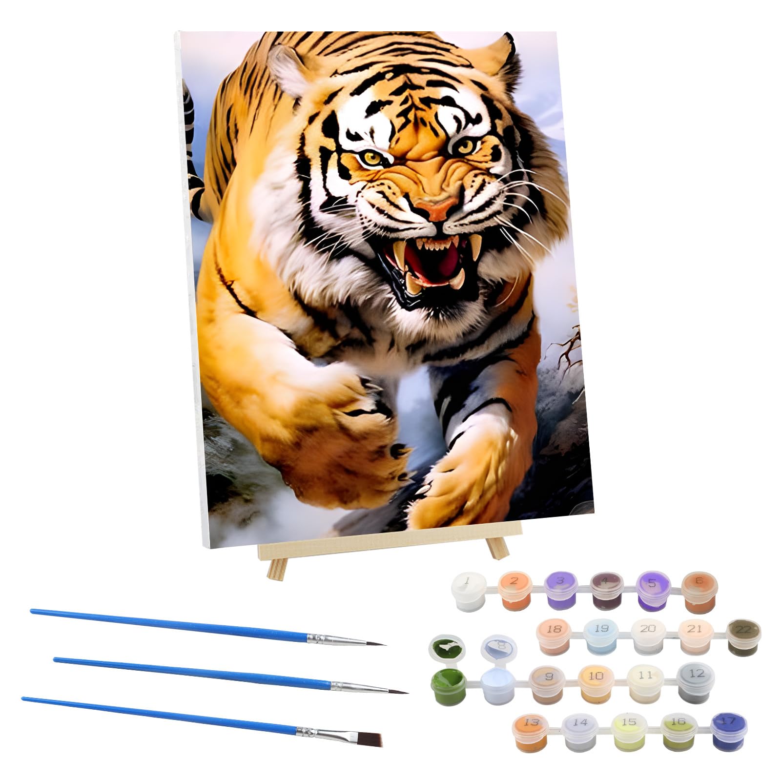 Coloriage Adulte Numero LORDOS Peinture Par Numero Adulte, Seigneur Des Anneaux Kit Peinture Adulte Enfant Comprend Des Peintures Acryliques Et Des Pinceaux - 40 X 50cm (Sans Cadre Coloriage Numero