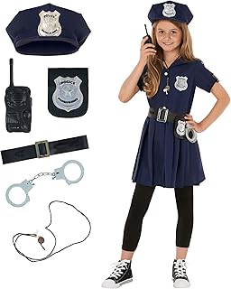 Morph Police Officer Costume For Kids Police Costume For Boys Girls Kids Police Officer Costume Cop Police Uniform For Kids