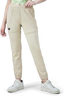 TECHNOSPORT Women's Regular Fit Jogger for Gym, Workout & Sports Price In India