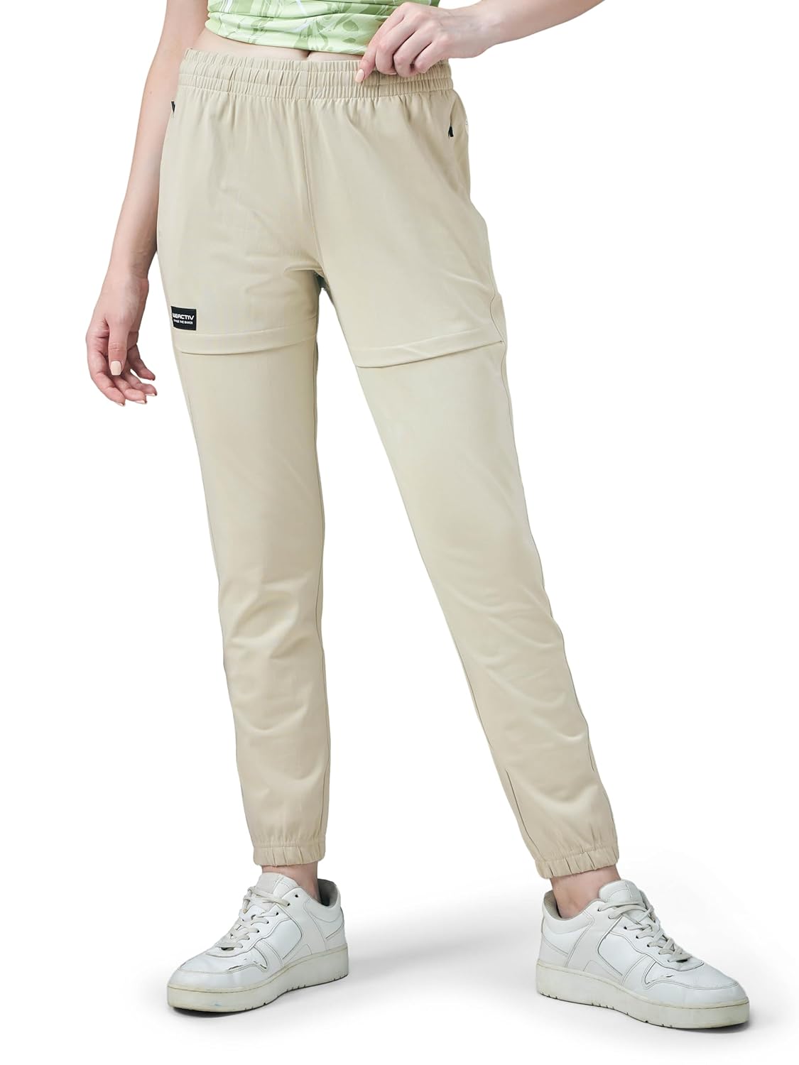 TECHNOSPORT Women’s Regular Fit Jogger for Gym, Workout & Sports