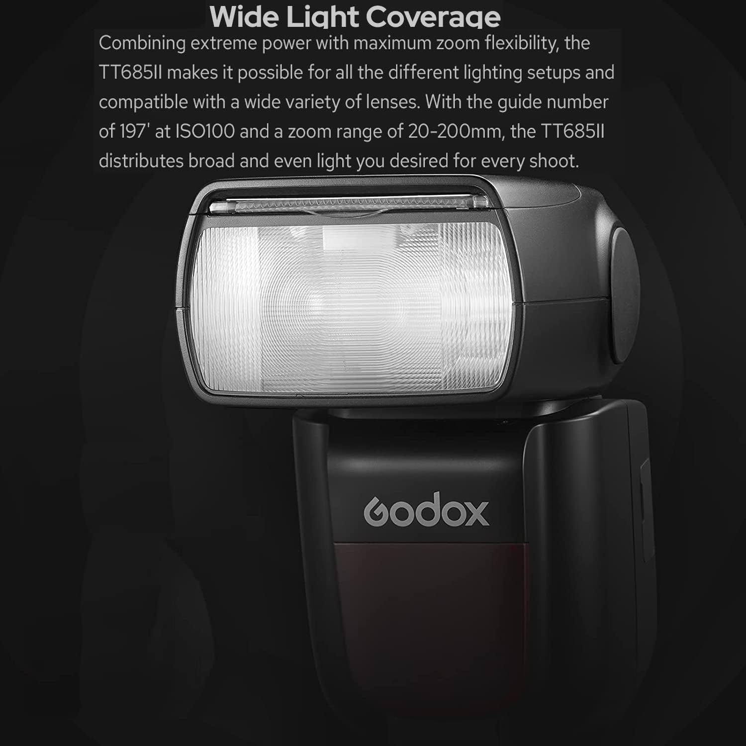 Godox TT685II-F TTL 2.4G GN60 HSS 1/8000S Camera Flash Compatibel for Fujifilm Cameras,0.1-2.6s Recycle Time,330 Full Power Pops,TCM Instant Conversion,Quick-Release Lock+Softbox+12 Color Filters