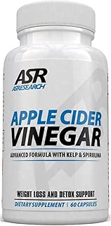AS Research Apple Cider Vinegar PLUS - Extra Strength Detox, Cleanse, Weight Loss - 90 Capsules - coolthings.us