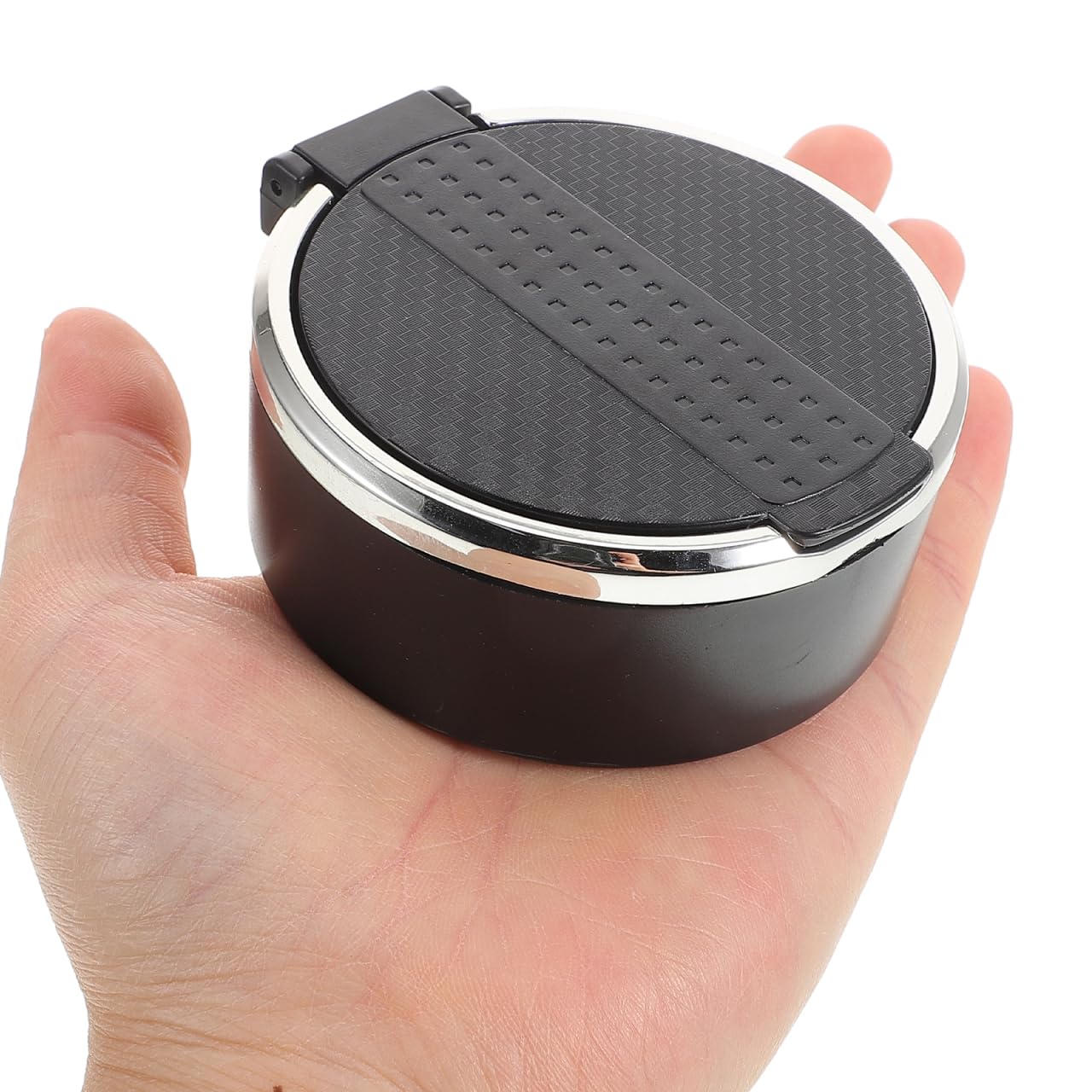 UPKOCH Cendrier De Voiture Avec Couvercle Cendrier Portable Pour Véhicule Sans Fumée Résistant À La Chaleur Contient Les Cendres Et Limite Les Odeurs 3.35 X 3.35 X 1.34 in