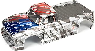 ARRMA 1/7 Painted Body, Silver/Red: Infraction 6S BLX, ARA410006