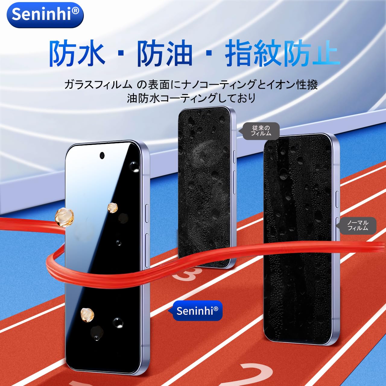 Amazon.co.jp: 対応 Google Pixel 9A ガラスフイルム 指紋認証対応 【2