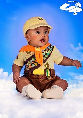 Miniatura 5 de Adorable Adventure Begins Disney and Pixar Russell Up Infant Costume - Let Your Little Explorer Soar with Joy!