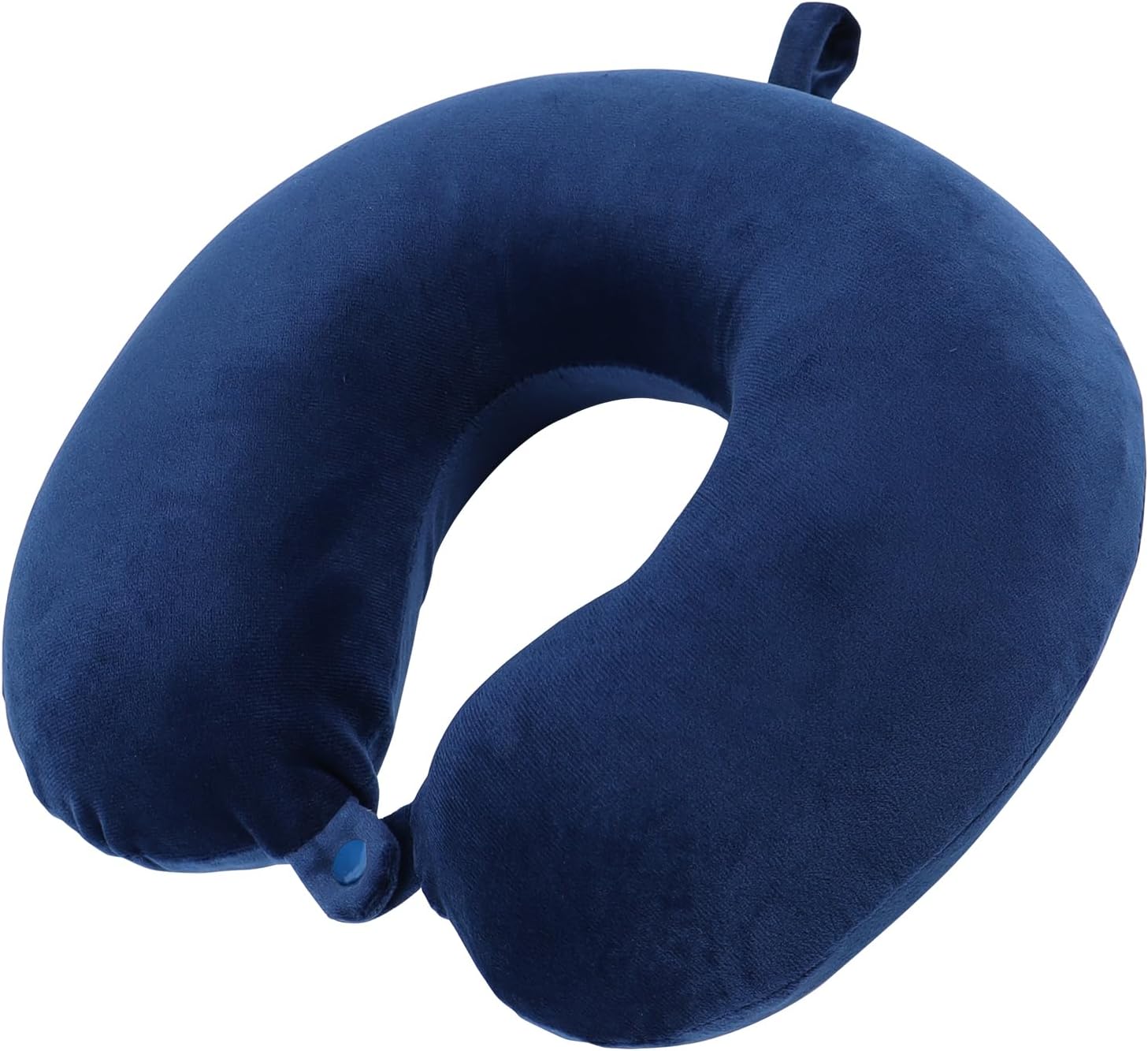 Hpoypmir Travel Neck Pillow, Memory Foam Neck Pillow, U-shaped Sleep Rest Neck Pillow, Lightweight Portable Headrest, Quick Pack Airplane Chair, Car, Home, Office,(Blue)