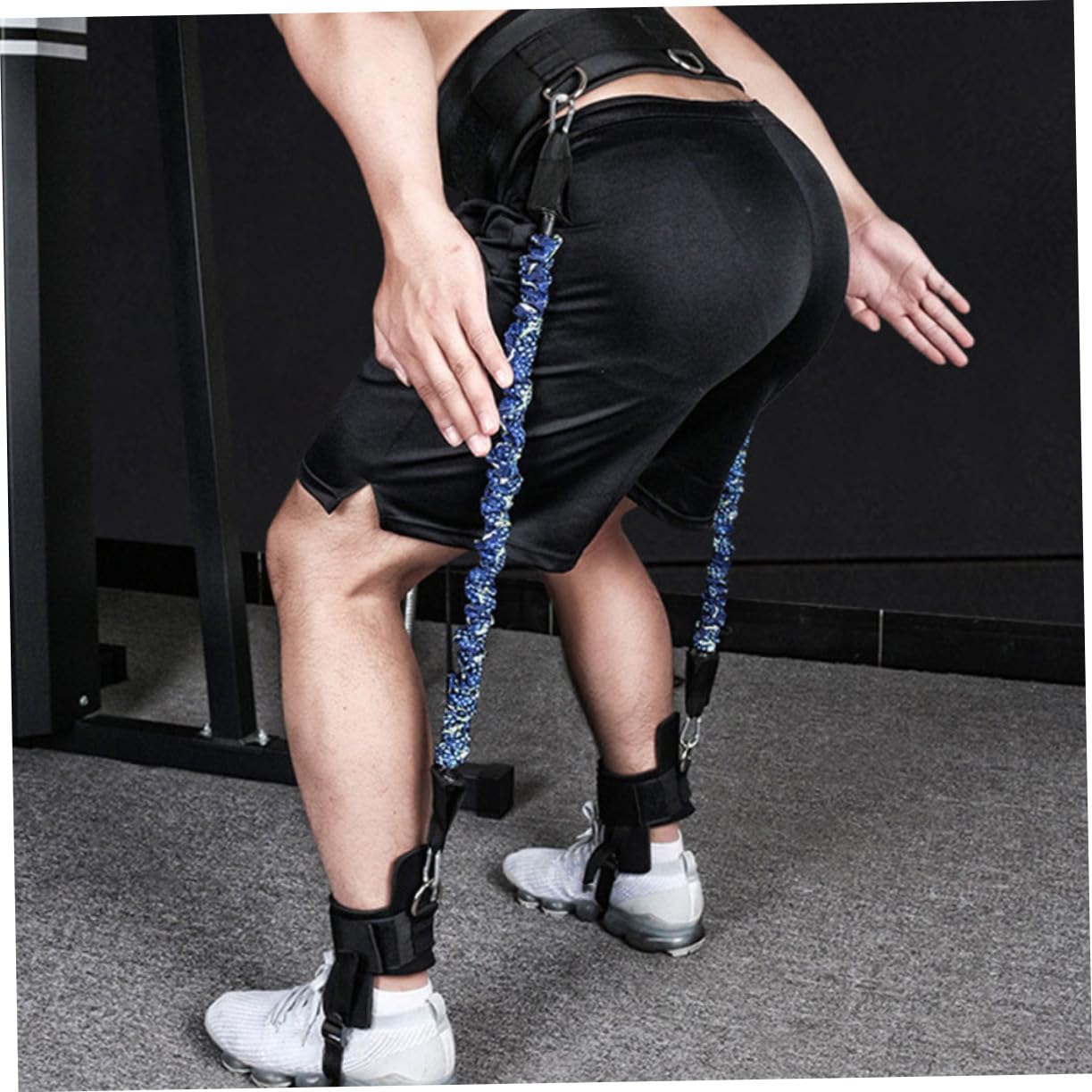 UPKOCH Banda de Resistencia para Entrenamiento de Salto Equipo de Fitness para Casa Bandas de Tobillo Portátiles Herramienta para Entrenar Fuerza de Piernas Reutilizables para Interior