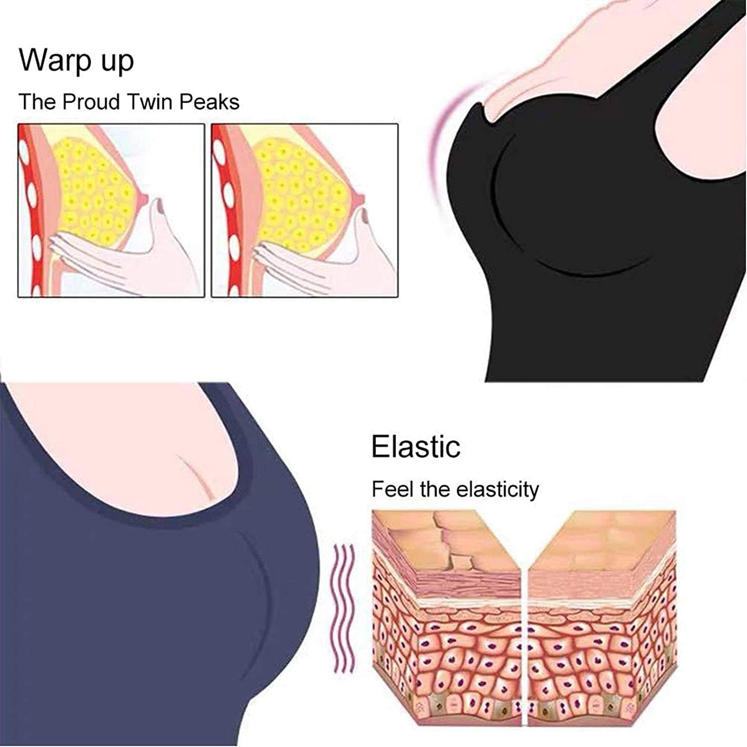 Amazon.co.jp : 乳房マッサージャー電気、多機能ポータブル胸部