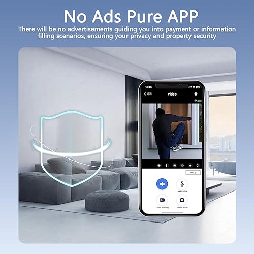 Miniatura 2 de Cámara oculta, cámara espía interior WiFi 2K, almacenamiento SD, puede estar inactivo, batería de larga duración, visión clara de Niaht, detección