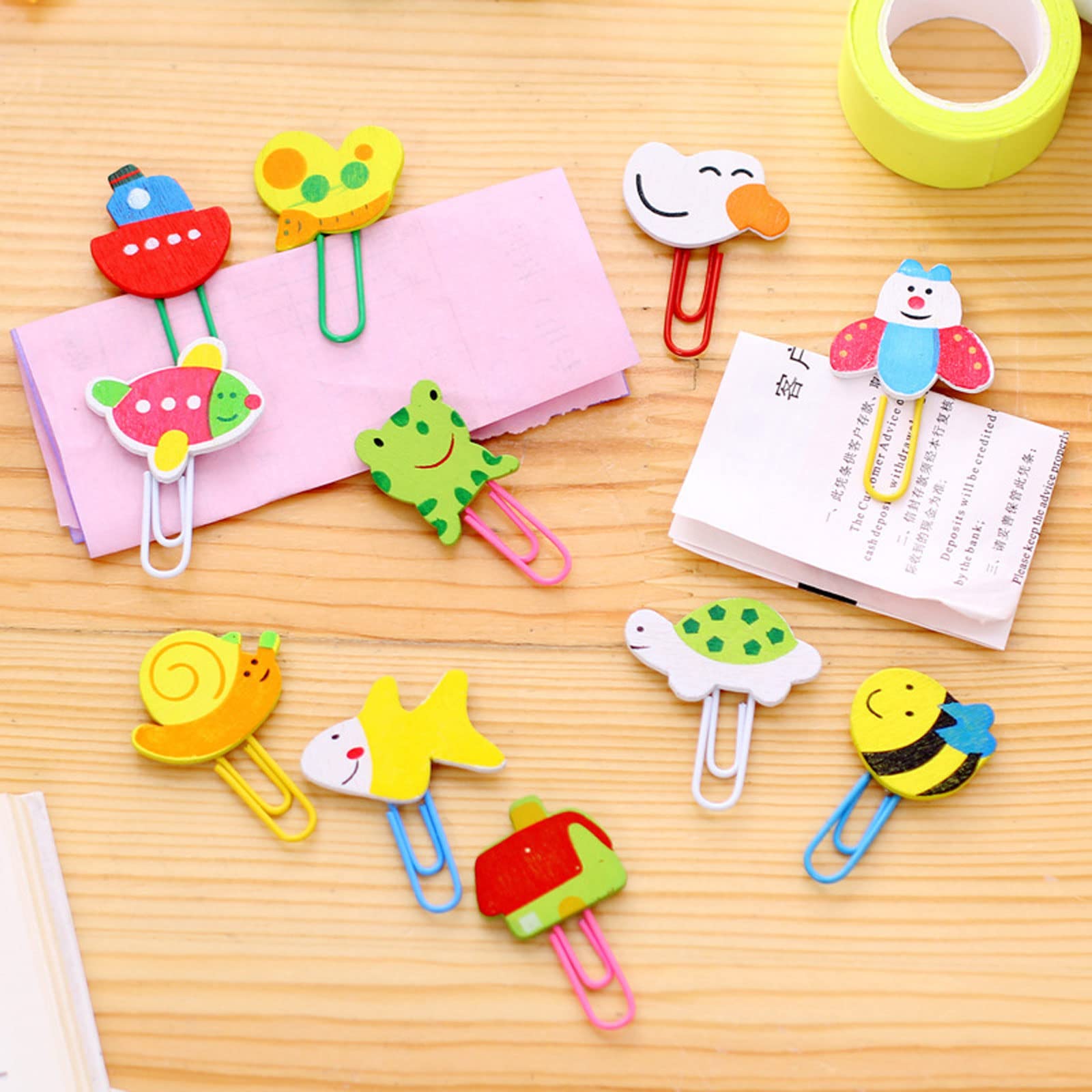 Clips De Papel Lindos Clips De Papel Pequeños 30 Piezas Exquisita Forma De Cabeza Humana