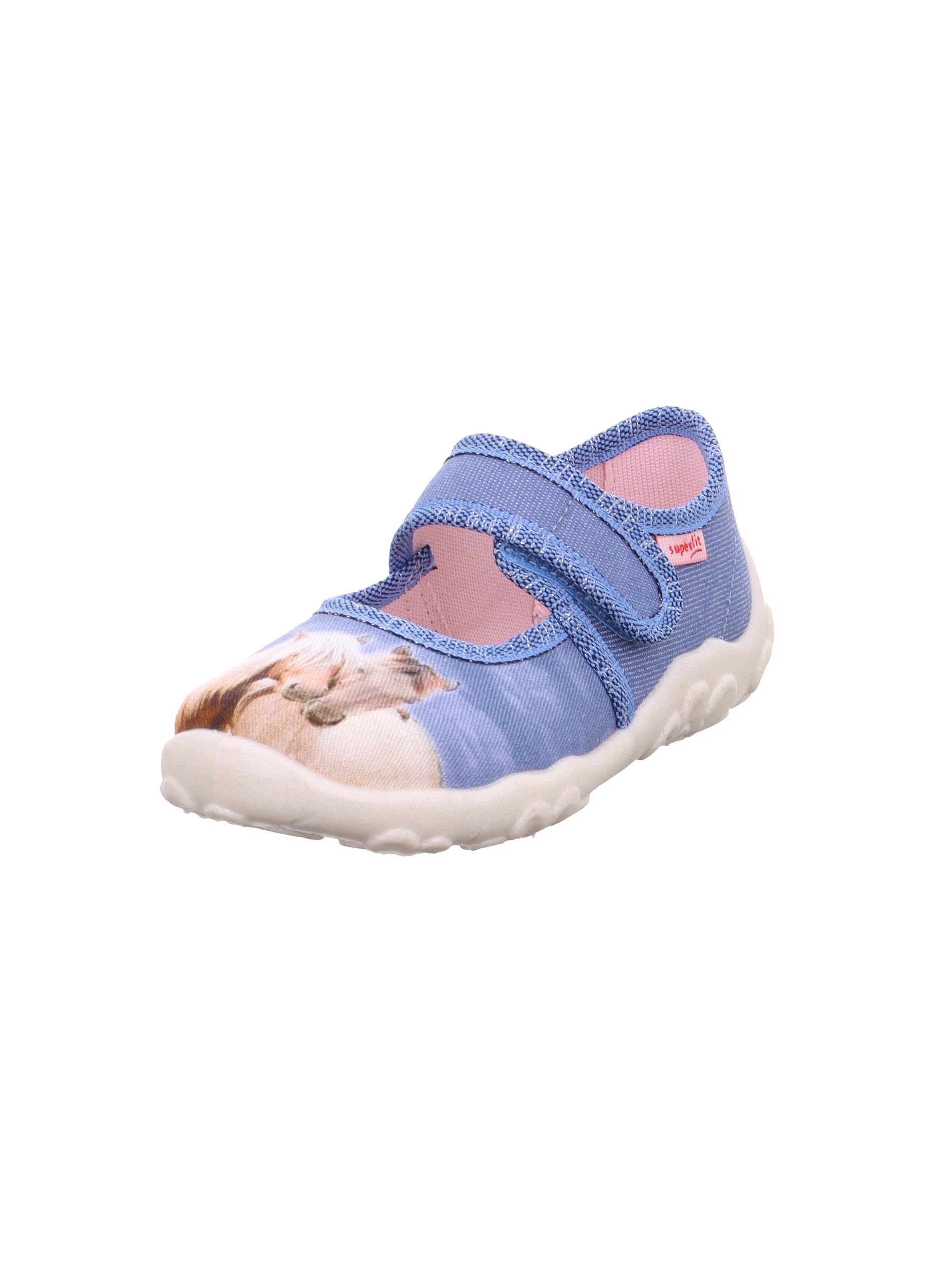 Superfit Girl's BONNY Hausschuhe, BLAU/MEHRFARBIG 8400
