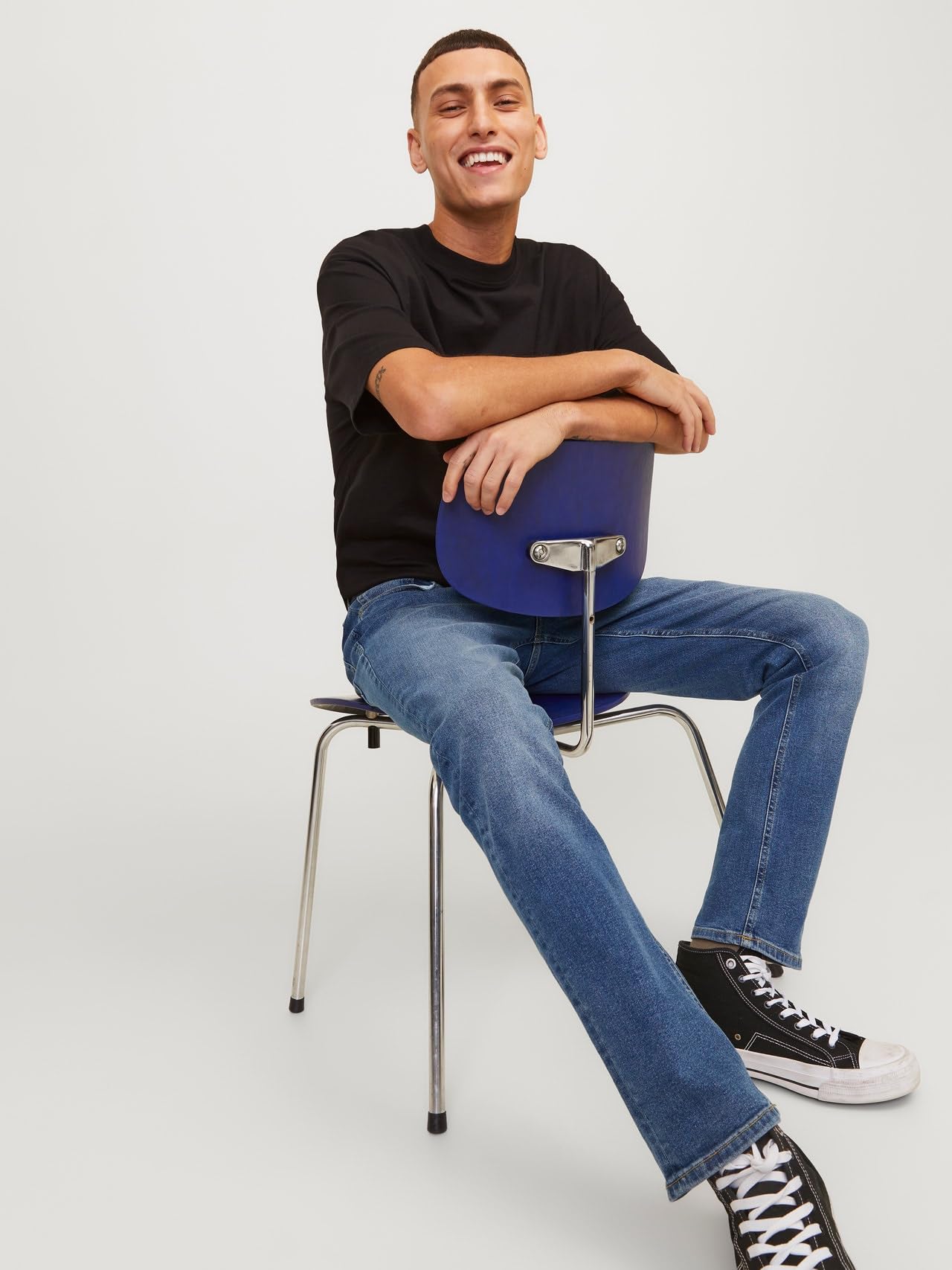 JACK & JONES Jjiglenn Jjoriginal Mf 031 Noos - Dżins Mężczyźni