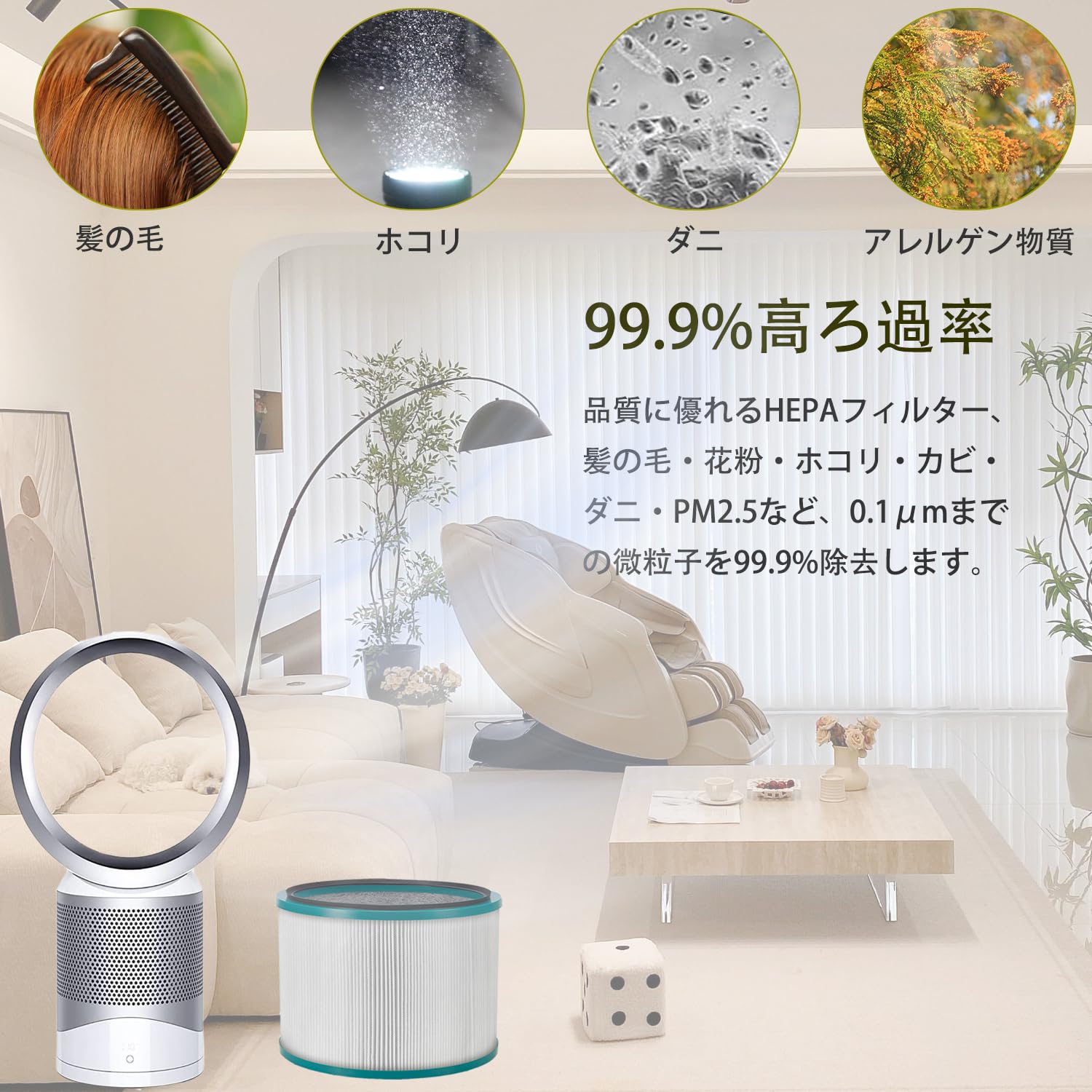 Amazon.co.jp: ダイソン 空気清浄機 フィルター HP03 HP02 HP01 HP00