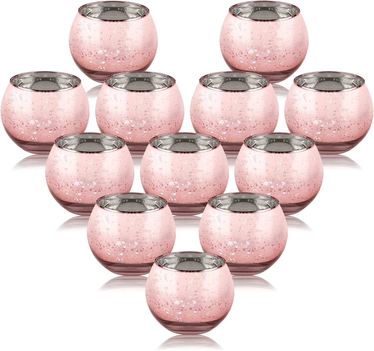 Goldene Teelichtgläser 12er Set - Vintage Design Für Gemütliche Atmosphäre