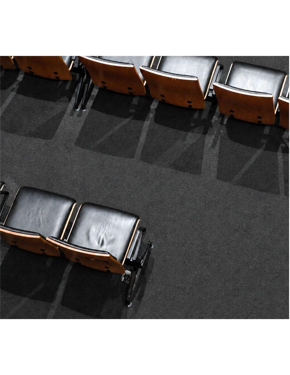 Jardin202 - Moqueta Ferial 1m de Ancho | Fieltro punzonado a Medida | Alfombra para Eventos y ferias | 1 Metro (Ancho) x 10 Metros (Largo) (05 - Gris Oscuro)