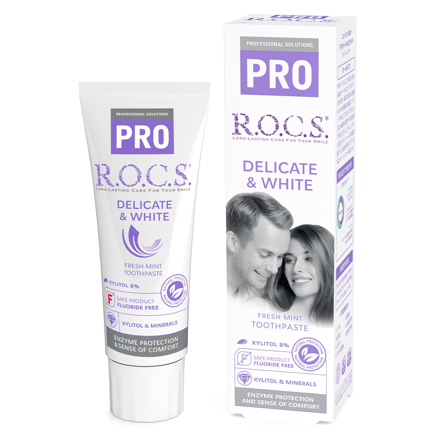 Amazon.co.jp: R.O.C.S. Rocks PRO Delicate & White Fresh Mint