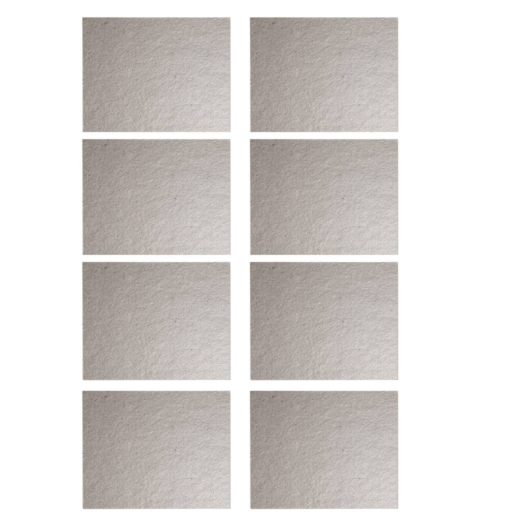 Hndhbfgrt 8x Replacement 12 x 12 cm Plate Mica for Microwave