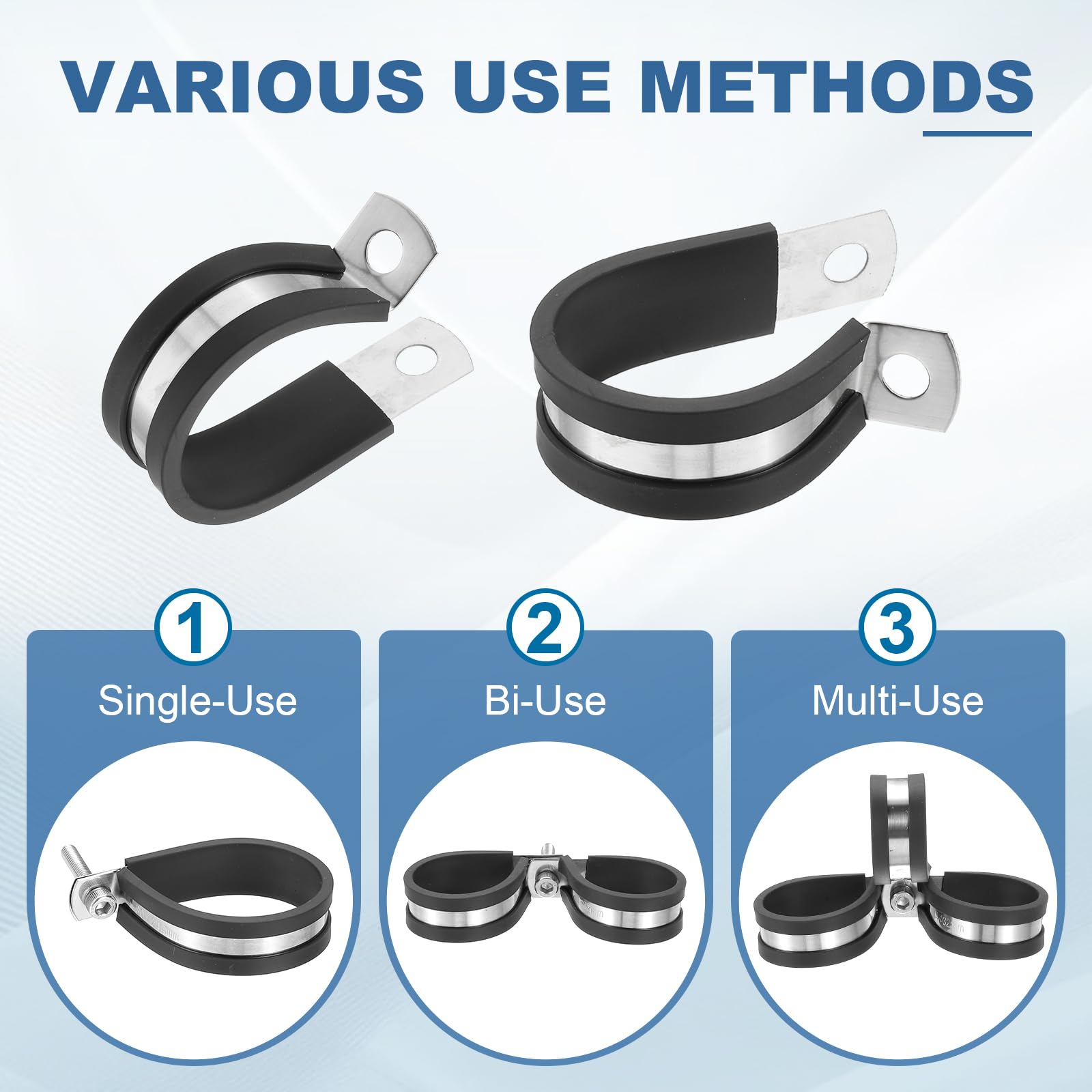 PATIKIL 1-1/8 Inch Cable Clamp - Image 4