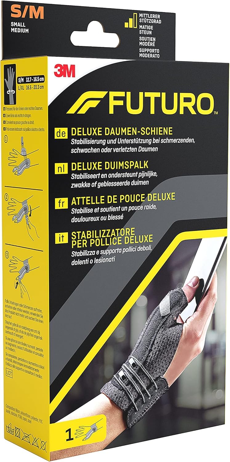 Futuro, Stabilizzatore per pollice, senza lattice, S/M