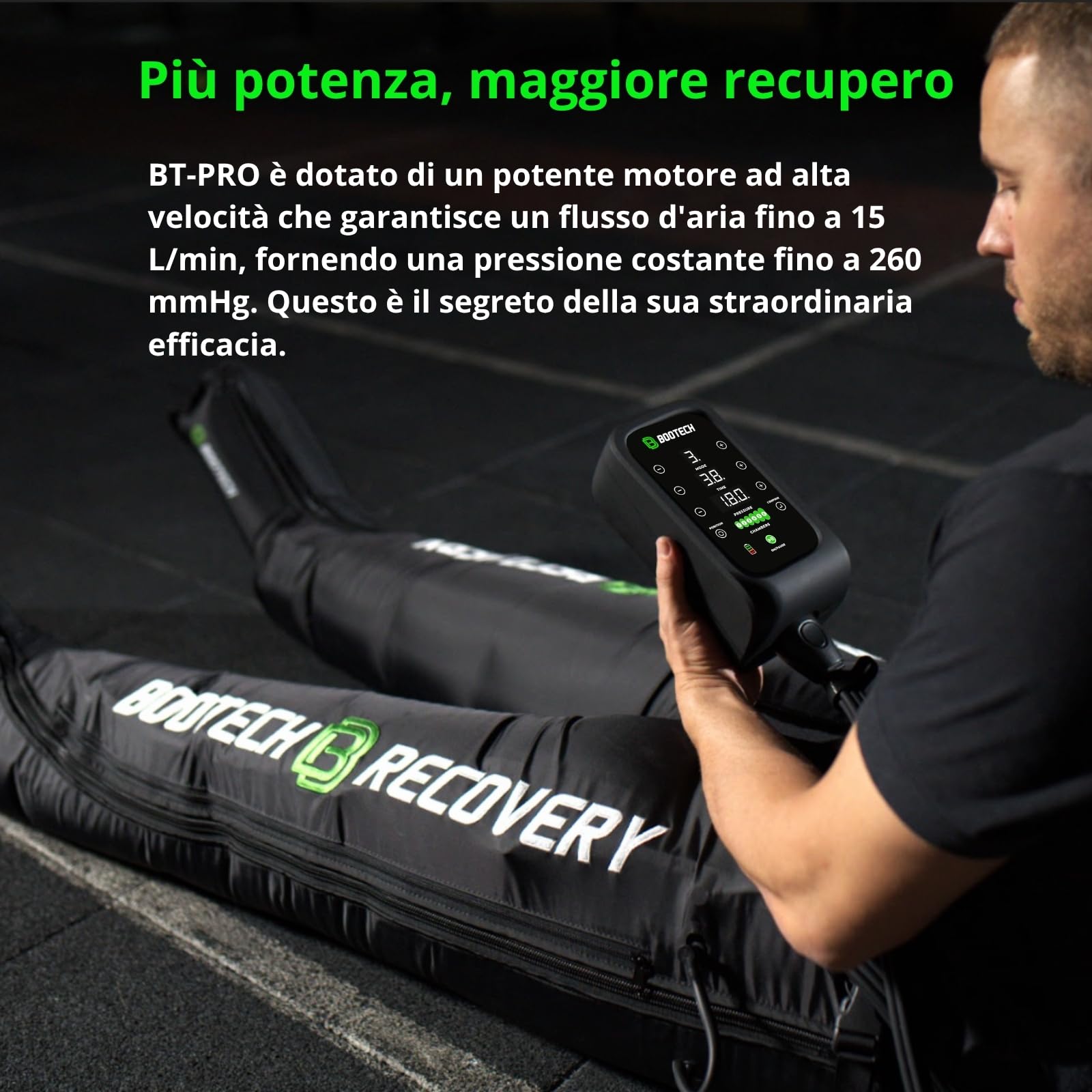 BOOTECH Pantaloni da pressoterapia per casa, ricaricabili, massaggiatore per gambe stanchi con 6 telecamere, migliora la circolazione, recupero muscolare di drenaggio linfatico cellulit