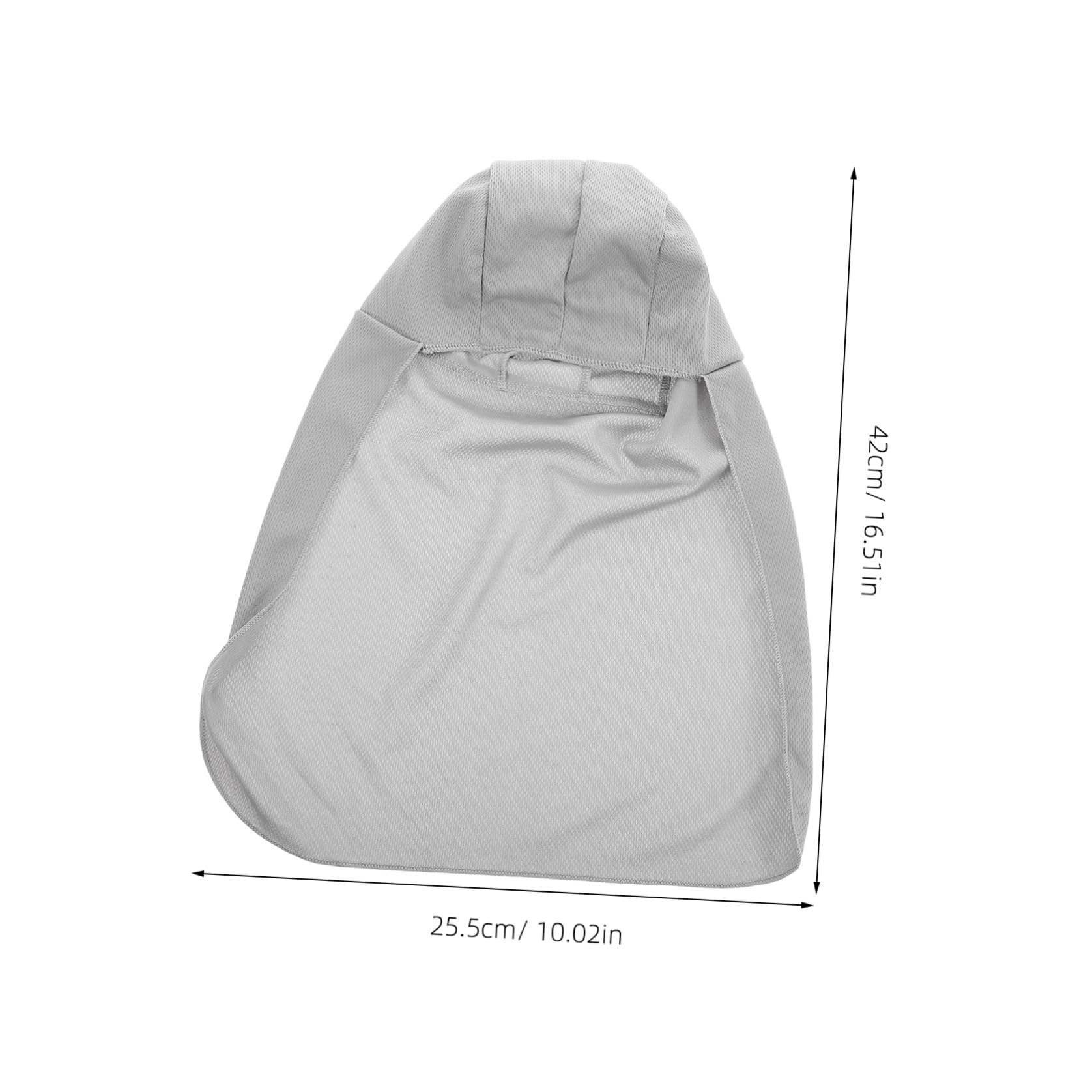 Ciieeo 6 Piezas Sombrero para Protección UV con Forro de Casco y Tiras Reflectantes, Material Spandex Transpirable para Senderismo y Deportes al Aire Libre con Protección de Cuello