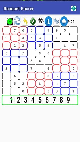 Racquet Game Scorer Pro (Tennis,Table Tennis,Badminton,PickleBall,Squash) plus online Radio, play music/videos,Sudoku,Tic-Tac-Toe games – vue 9