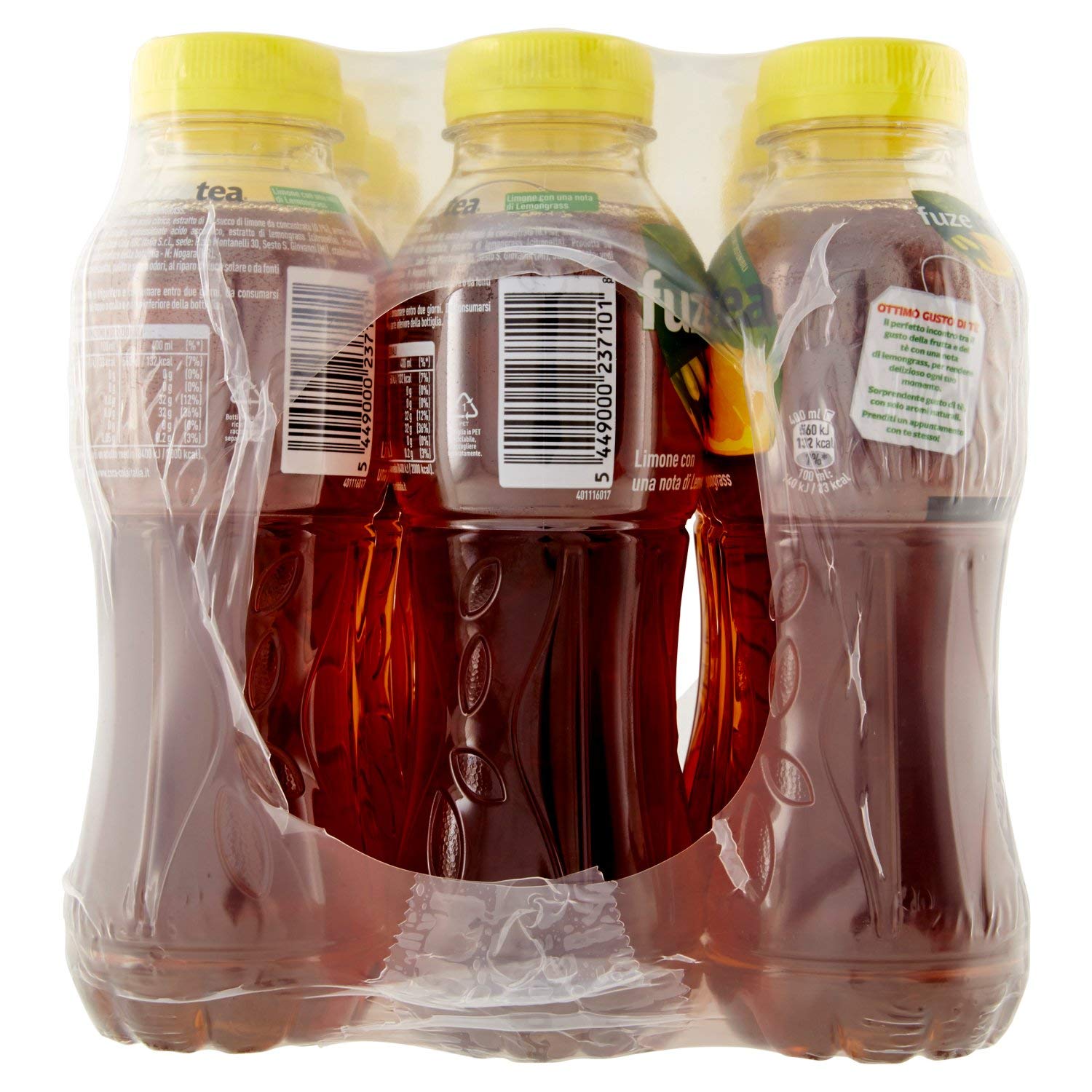 Fuze Lemon Lemongrass bottiglia di plastica 40 CL (confezione da 12)
