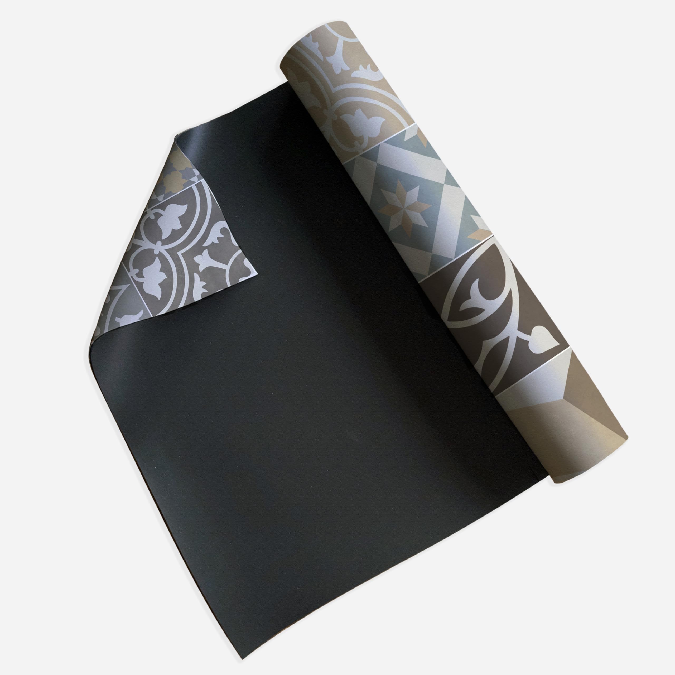 VINILIKO Design | Alfombra Vinílica Moderna - Conexion 100x160 cm - Interior y Exterior, Antideslizante, Impermeable, Lavable - Diseño Abstracto - Varios Tamaños - Alfombra Vinilo Salón, Terraza