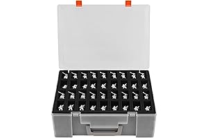 Transparent 108-Slot D&D Mini Figure Case