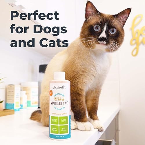 Miniatura 5 de Oxyfresh Premium Pet Dental Care Solution Pet Water Additive Best Way to Eliminate Bad Dog Breath and Cat Bad Breath - Fights Tartar  Plaque - So