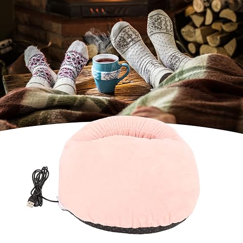 Miniatura 6 de Calentadores de pies eléctricos con calefacción, calentador de pies calmante debajo del escritorio, uso en el hogar y la oficina, calentador de pies